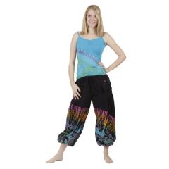 tie dye harem pant